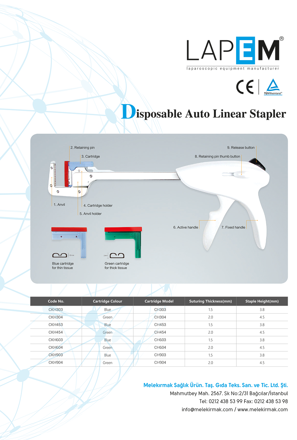 Disposable Auto Linear Stapler