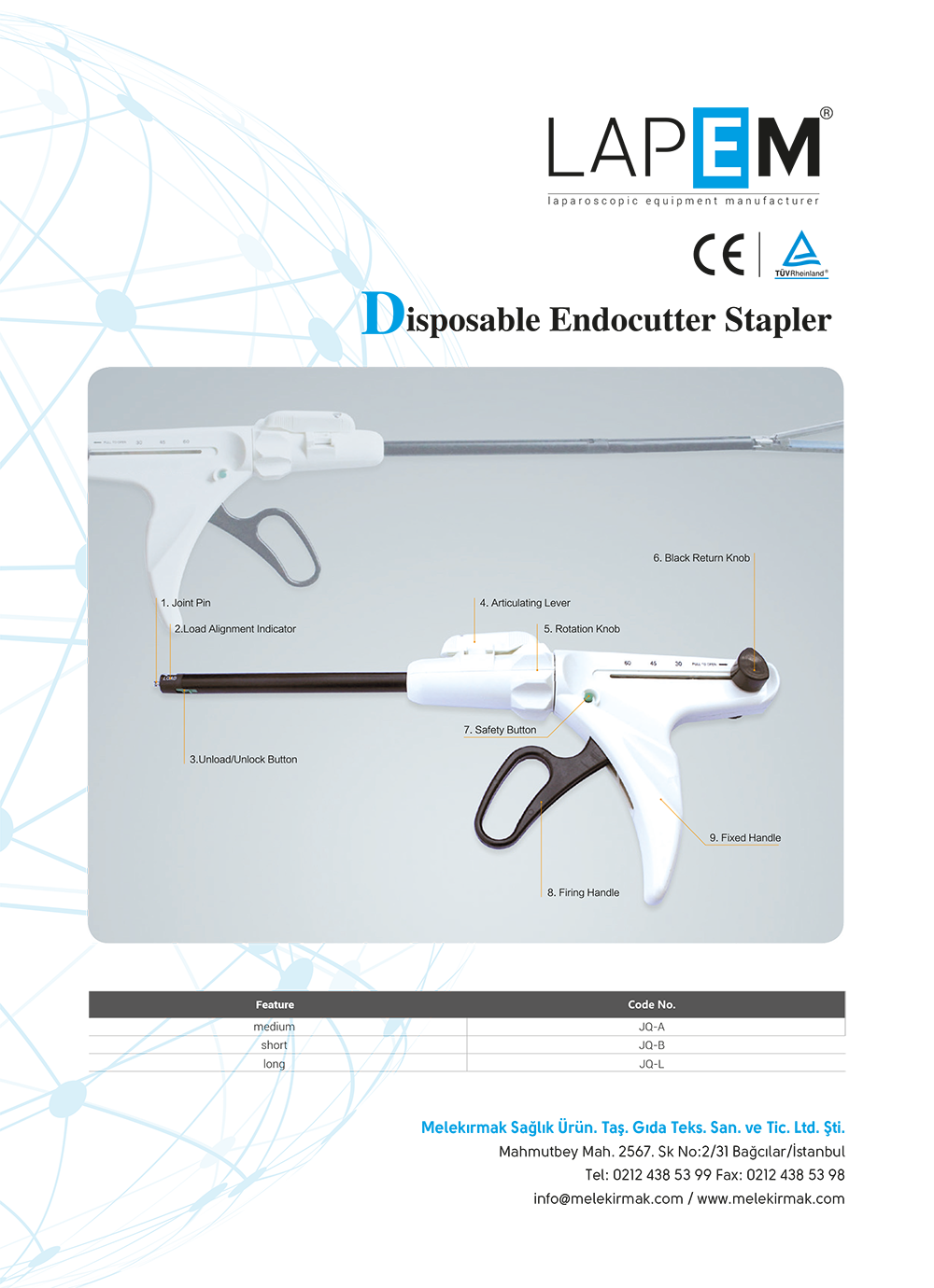 Disposable Endocutter Stapler
